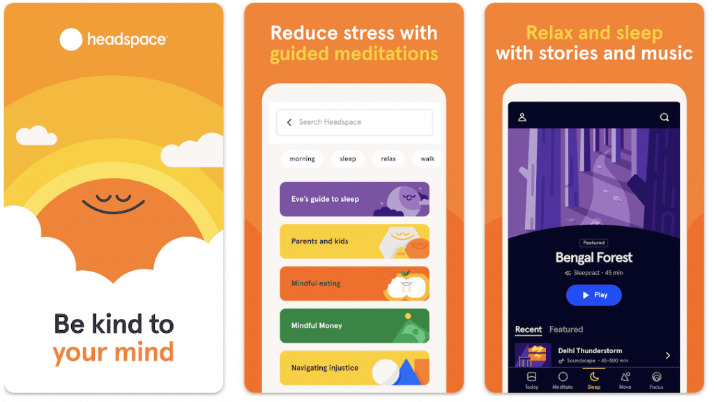 Headspace: Medical Apps For Android